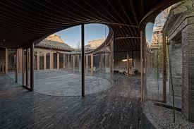 The slopes and the transparent veranda together enhance the connectivity between the indoor. Qishe Courtyard Breathing New Life Into A Traditional Courtyard House Pendulum Magazine