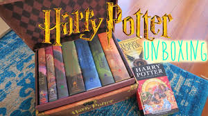 Harry potter hardcover boxed set: Harry Potter Boxed Set 1 7 Unboxing Youtube