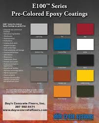 Contemporary Epoxy Floor Paint Color Chart If You Would Like