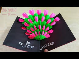 Easy Beautiful Handmade Valentine S Day Card Idea Diy Greeting Cards For Valentine S Day Y Valentine Cards Handmade Greeting Cards Diy Birthday Cards Diy
