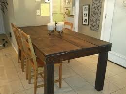 Rustic Table 4x4 Legs Do It Yourself Home Projects From Ana White Outdoor Dining Table Diy Rustic Outdoor Furniture Rustic Table