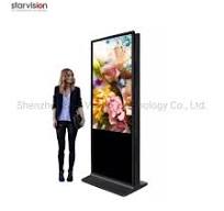 Commercial Double Sided Floor Standing Digital Signage Dual Screen  Advertising Kiosk LCD Digital Signage and Display