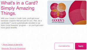 Maybe you would like to learn more about one of these? How To Apply For The Goody S Credit Card