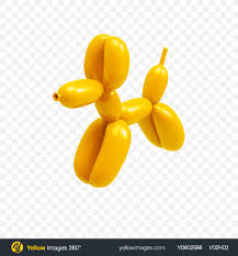 Similar with puppy clipart png. Download Yellow Balloon Dog Transparent Png On Yellow Images
