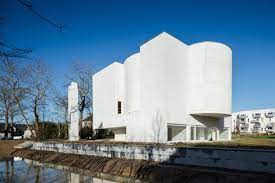 328 041 € honoraires : Church Of Saint Jacques De La Lande Alvaro Siza Vieira