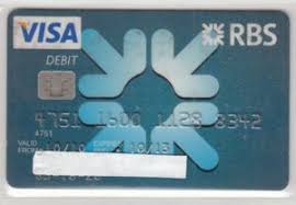 Royal bank of scotland credit card features. Bank Card Rbs Royal Bank Of Scotland United Kingdom Of Great Britain Northern Ireland Col Gb Vi 0124