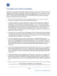 0%(1)0% found this document useful (1 vote). 5 1 Boyle S Law Pressure And Volume Gases Mole Unit