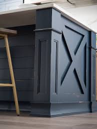 Check spelling or type a new query. Navy Blue And Distressed Modern Farmhouse Kitchen Island End Cap With X Pattern Farmhouse Kitchen Los Angeles By Dura Supreme Cabinetry Houzz