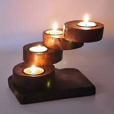 Aliexpress Com Kaufen Kerzenstander Exklusive Debut 360love Kostbare Teakholz Mit Bildern Kerzenhalter Holz Kerzenstander Holz Teelichthalter