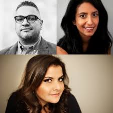 Sanjeev bhaskar, meera syal, kulvinder ghir, nina wadia, dave lamb, sharat sardana, fiona allen, emma kennedy. Gemarts Goodness Gracious Me With Nikesh Shukla Nina Wadia And Konnie Huq Part Of Words Weekend 2019