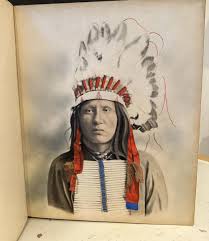 Sold at Auction: CLEMENT WEBSTER, PORTRAIT OF FAMOUS INDIANS (1902)