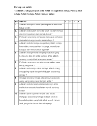Please fill this form, we will try to respond as soon as possible. Borang Soal Selidik