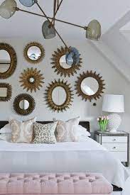 18 Classic White Bedroom Ideas Fabric Wall Decor White Bedroom Design Mirror Gallery Wall