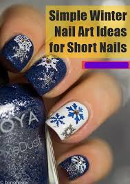 If you're looking for even more inspiration, check out these related. 100 Simple Winter Nail Art Ideas For Short Nails 1 Checopie