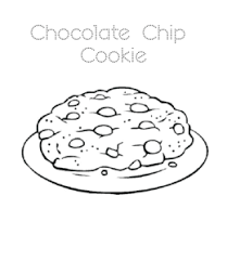 There are hundreds of chocolate chip cookies recipes out there. Cookie Coloring Pages Playing Learning