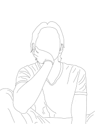 Kim Taehyung Line Art Dibujos Garabateados Arte De Silueta Dibujos Bonitos