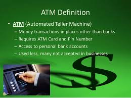 For example, almost all atms allow you to withdraw money, and many allow you to make deposits. Atm And Debit Cards Their Similarities Differences What S Good And Bad Ppt Download