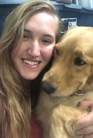 What color is Nola the golden's coat?