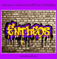How to draw graffiti in photoshop. Learn How To Create A Cool Graffiti Text In Photoshop Entheosweb Blog