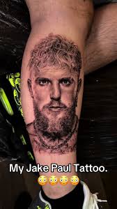 Omg my Jake Paul tattoo came out bananas. Help me get Jake Paul to see it  and bring me to the fight in Tampa. 🙏🏼🙏🏼 @Jake Paul . #jakepaul #fyp  #mostvaluablepromotions #boxing #tampa #tattoo ...