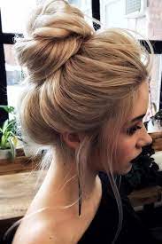 Fantastic Chignon Hairstyles For Feminine And Stylish Women Long Hair Styles Long Hair Updo Bun Hairstyles For Long Hair