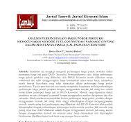 PDF) ANALISIS PERBANDINGAN HARGA POKOK PRODUKSI MENGGUNAKAN ...