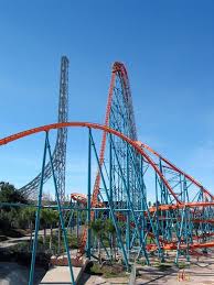 Goliath Photo From Six Flags Magic Mountain Amusement Park Rides Roller Coaster Thrill Ride