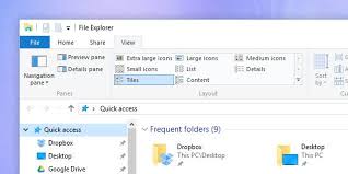 How To Customize The File Explorer Interface In Windows 10 Windows 10 Windows Interface