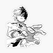 Where did shoto todoroki go to high school? Shoto Todoroki Black And White Wallpaper Novocom Top