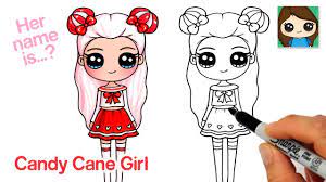 Maybe you would like to learn more about one of these? How To Draw A Candy Cane Cute Girl Christmas Youtube