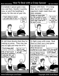Know your meme ® is a trademark of literally media ltd. How To Deal With A Crazy Spouse Basic Instructions