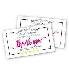Instant Download When You Support Small Business Diy Small Business Cards Crafty Business Cards Business Thank You Cards