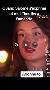 Quand Salomé s'exprime sur sa relation avec Timothy