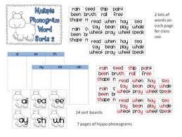 Phonogram Chart Worksheets Teaching Resources Tpt