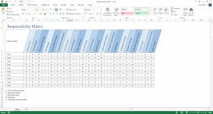 The raci matrix (sometimes called raci diagram or raci chart) was created to ensure that all stakeholders are on the same page. Templates For Excel Templates Forms Checklists For Ms Office And Apple Iwork