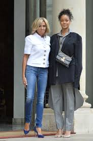 Brigitte macron made a case for effortlessly chic casual dressing today as she voted in the french municipal elections in paris. French Women React To First Lady Brigitte Macron S Style Vogue