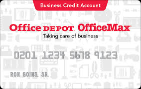 Upload your text, images and company logo to customize your card just the way you want. Office Depot Officemax Business Credit Account Credit Card Insider