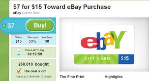We did not find results for: Daily Deal 15 Ebay Gift Card For 7 On Groupon Afterdawn