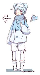 Coloring pages pokemon coloring pages pokemon powerhouse to print yescoloring free 1054. 613 Cubchoo Gijinka By Kururu245 On Deviantart