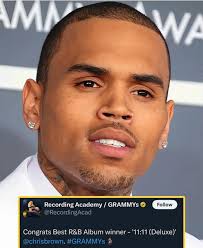 Chris Brown Wins Grammy