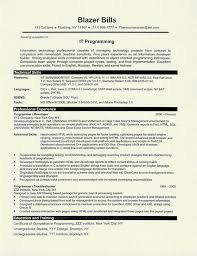 Computer Programmer Resume Examples Sample Resume Good Resume Examples
