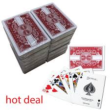 Available in both red and blue. Bicycle Prestige Playing Cards Bicycle Plastic Cards 10 Pack
