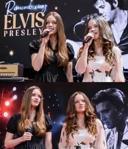 THE PRESLEY VOICE LIVES ON — Harper and Finley Lockwood’s Emotional Rendition of “Can’t Help Falling in Love” Leaves Fans in Tears, Nobody expected Elvis Presley’s 17-year-old twin granddaughters to ...
