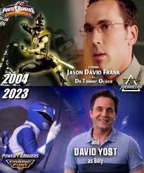 Billy piloting his new Wolf Zord in Power Rangers Cosmic Fury!