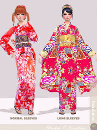 But, cc creators heard our desperate calling and made a lot of amazing cc objects. Studio K Creation Japanese Kimono Sims 4 Downloads