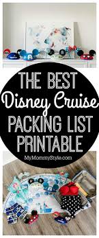 the ultimate disney cruise packing list my mommy style