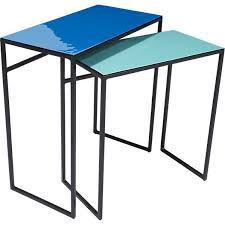 Neptune Tables Set Of Two Modern Side Table Accent Table Coffee Table