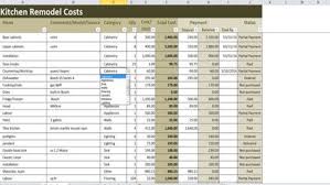 Kitchen Remodel Costs Calculator Excel Template Renovation Cost Vs Budget Tracker Kitchen Remodel Cost Kitchen Remodel Checklist Kitchen Cabinet Remodel