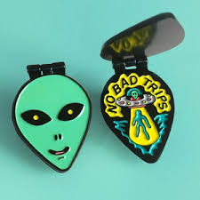 No Bad Trips Enamel Pin