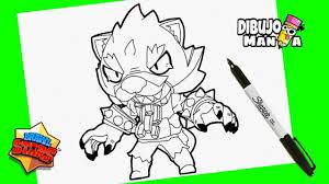 Brawl Stars Para Colorear Leon Tiburon